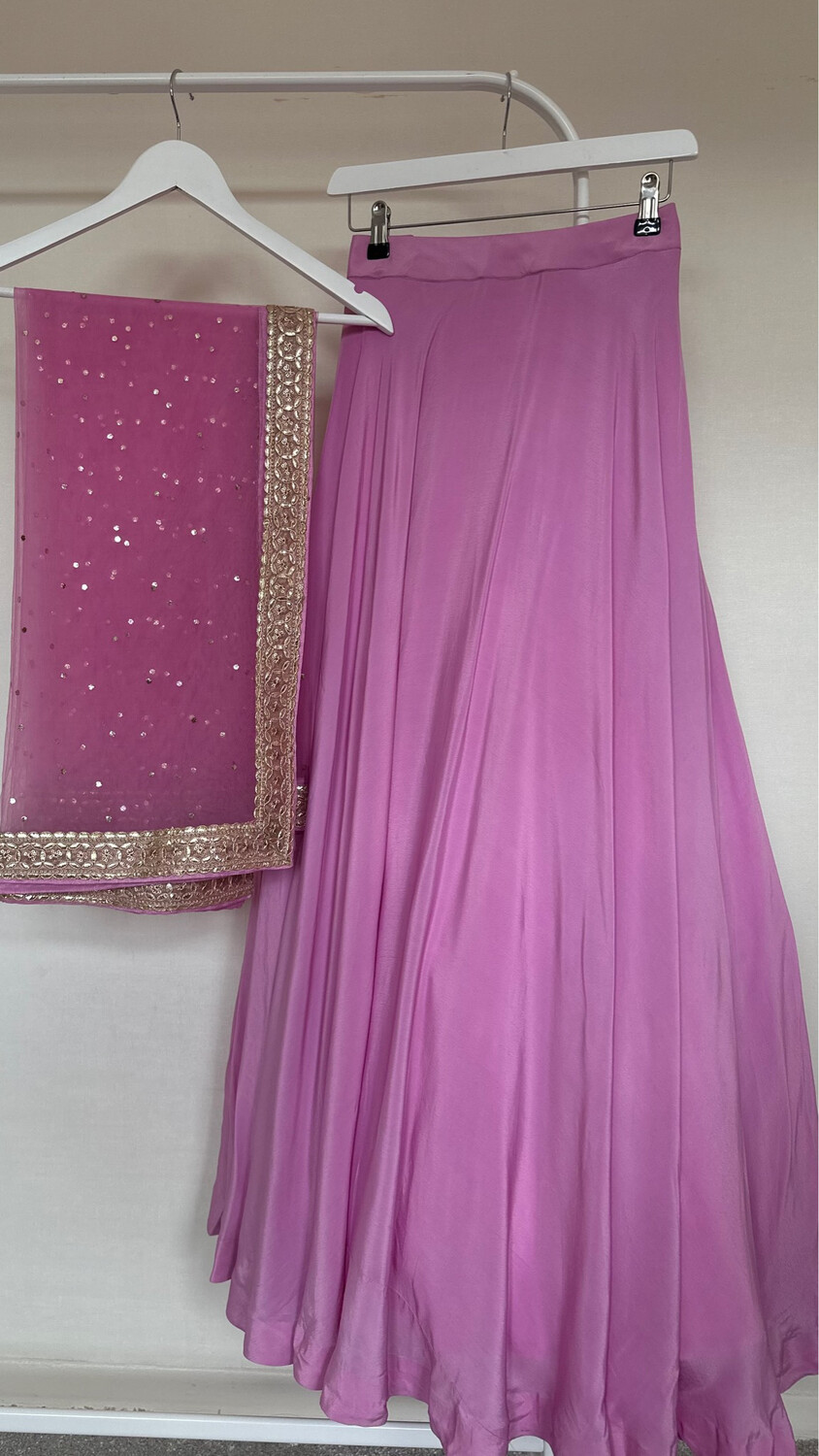 Luxe Lehenga &amp; Dupatta - Mauve
