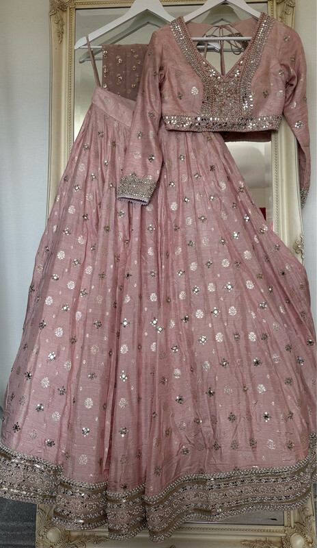 Jasmine Lehenga - Blush