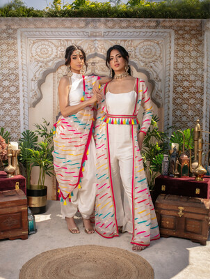 Amber Dupatta- Multi