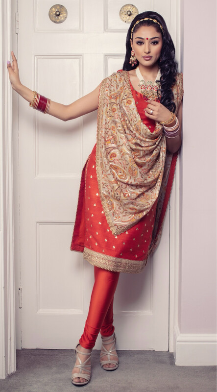 Signature Glam Pyjami Suit - Burnt Orange