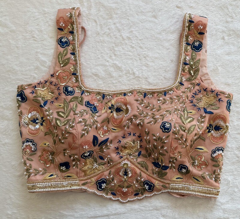 Embellished Blouse - Pink
