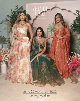 Enchanted Rose x Eve Lehenga Set
