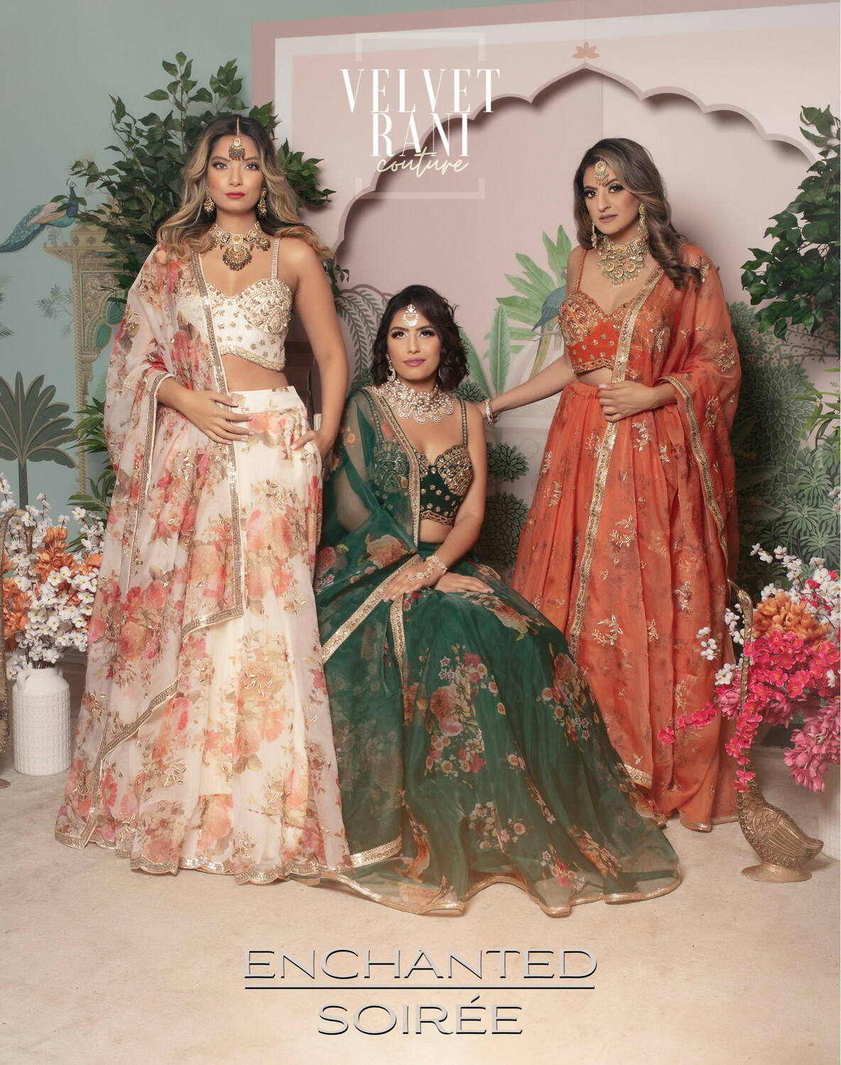 Enchanted Rose x Eve Lehenga Set