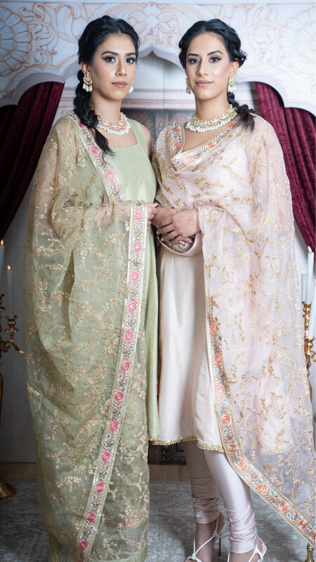 Vine x Raw &amp; Simple A line Suit - Sage