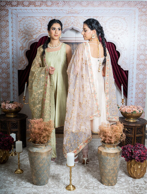 Vine x Raw &amp; Simple A line Suit - Pink