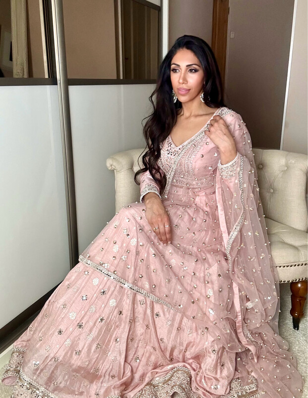 Jasmine Lehenga - Blush
