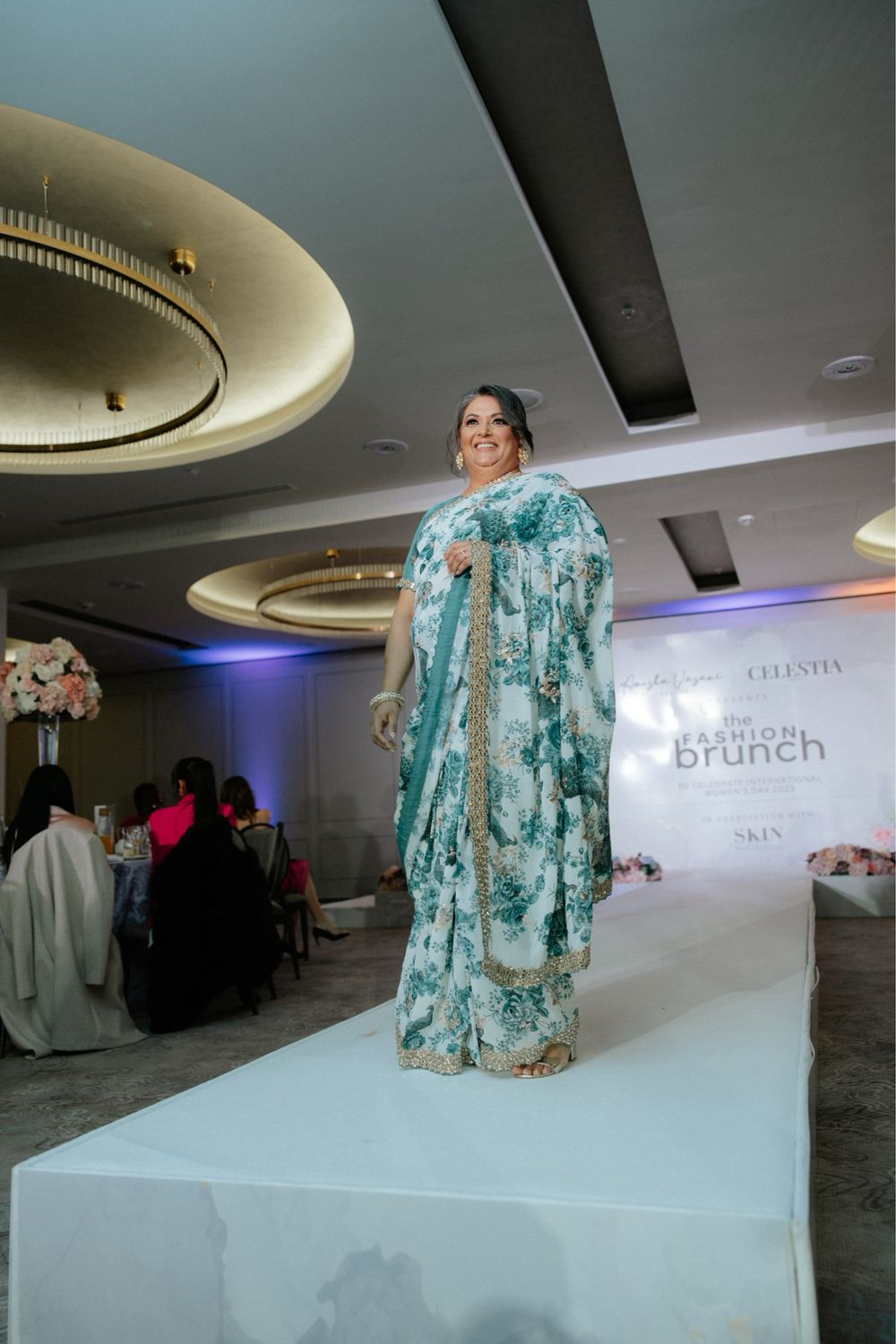 Moorni Saree - Teal