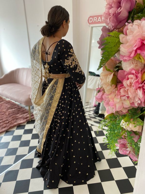 Sienna Lehenga - Black