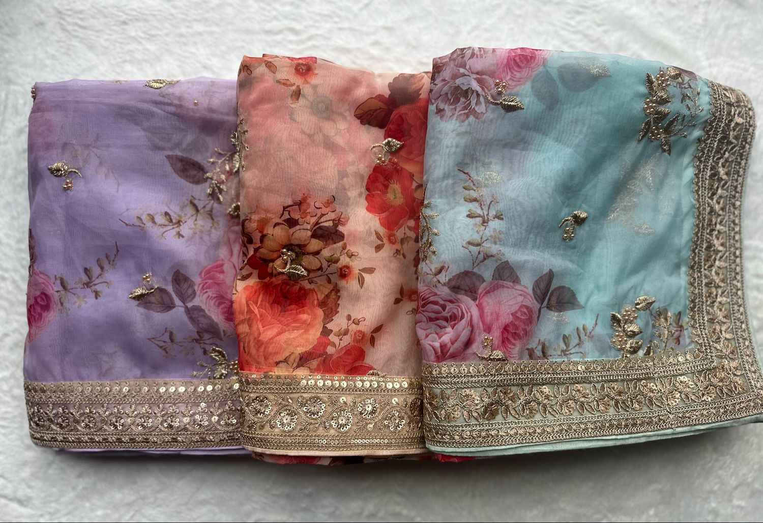 Enchanted Rose Dupatta