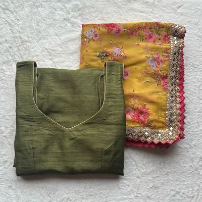 Signature Pyjami Suit - Mendhi