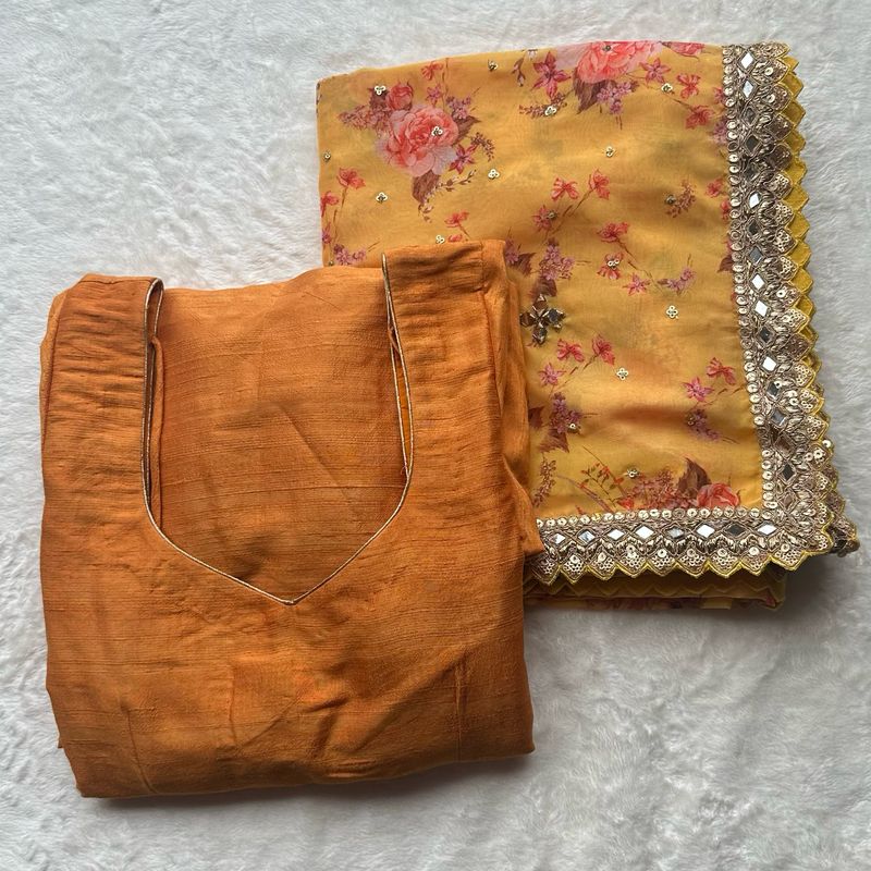 Signature Pyjami Suit - Mustard
