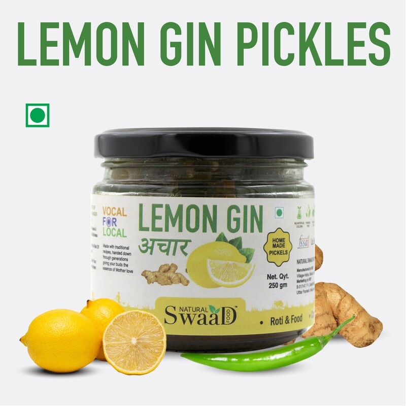 LEMON GIN PICKLES