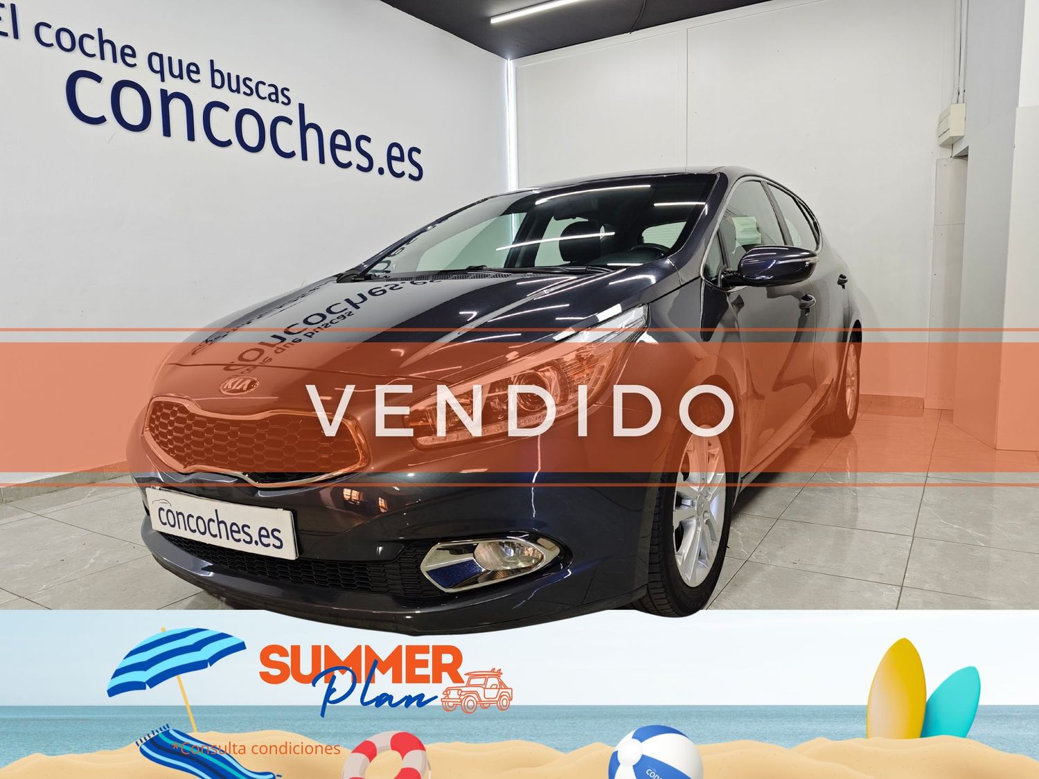 VENDIDO - KIA CEED 1.6CRDI DRIVE 108.206 Km