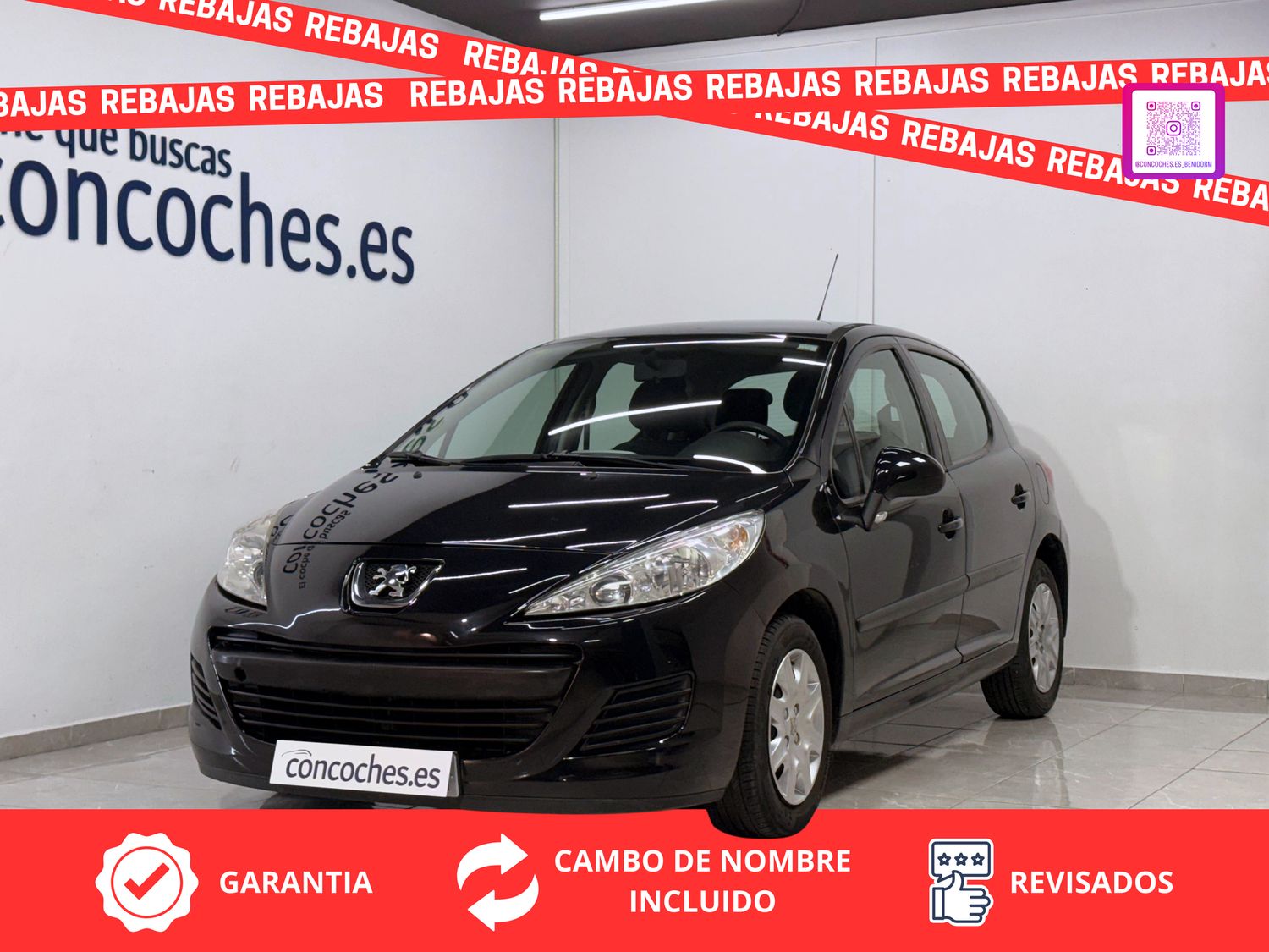 VENDIDO - PEUGEOT 207 1.4 VTI 16V CONFORT 95CV 130.705Km