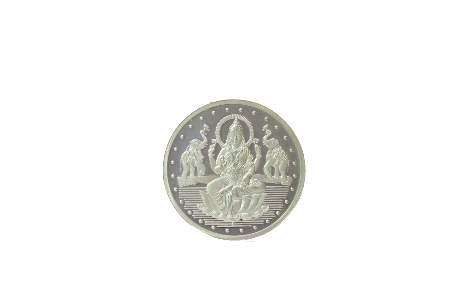 Laxmi Ji Silver Coin 50 Grams
