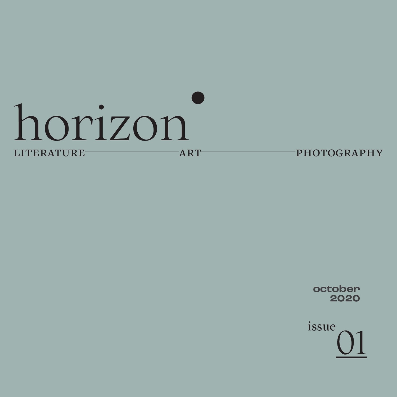 Horizon Issue 01 - October 2020