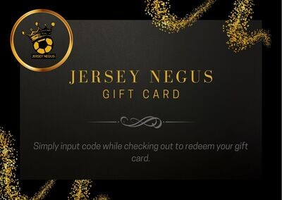 Jersey Negus Gift card