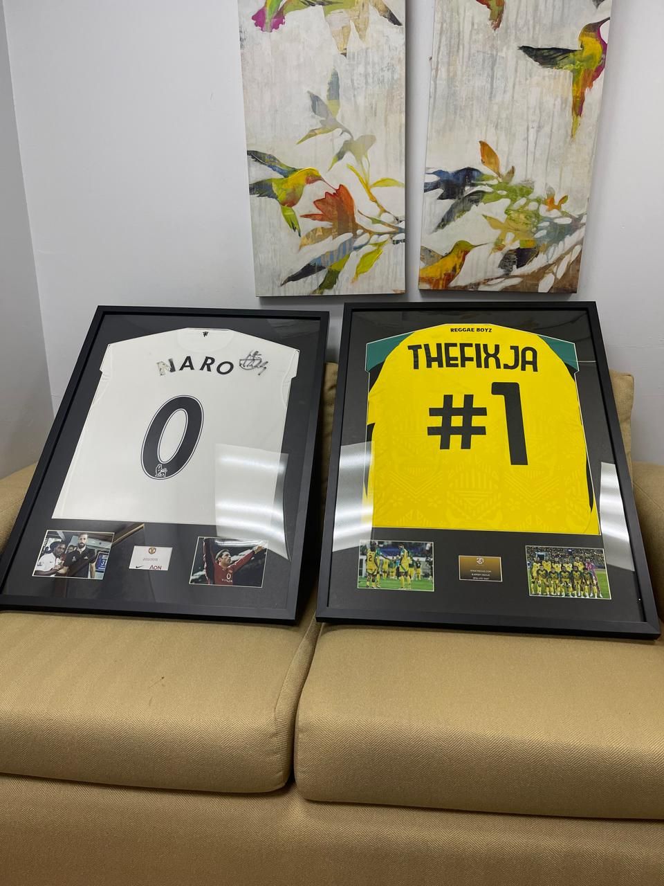 Premium Framed Jersey