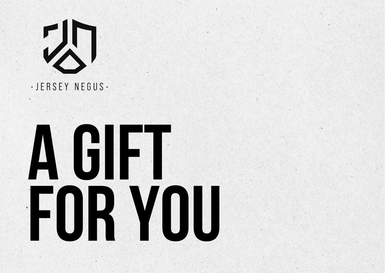 Jersey Negus Gift card