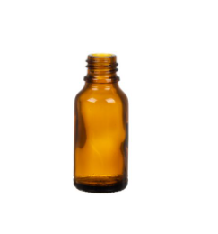 20ml Homeopathic Amber Bottle