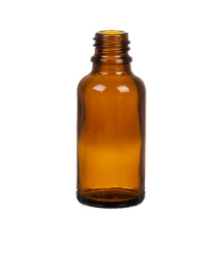 50ml Homeopathic Amber Bottle