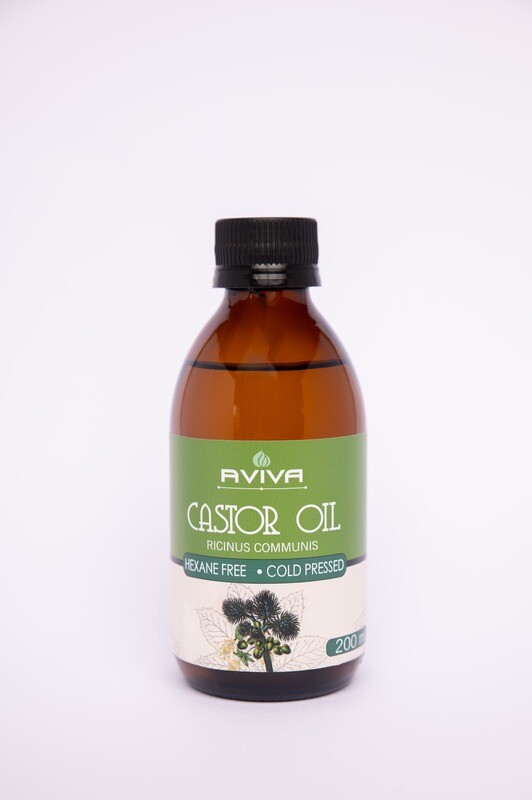 Castor Oil 200 ml Hexane Free Cold Pressed AVIVA