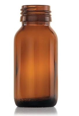 50ml Medical Round Amber Bottle (without lid)