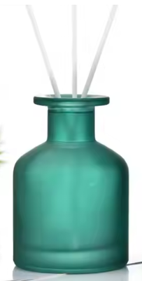 Diffuser Bottle - Green With Gold Stopper
