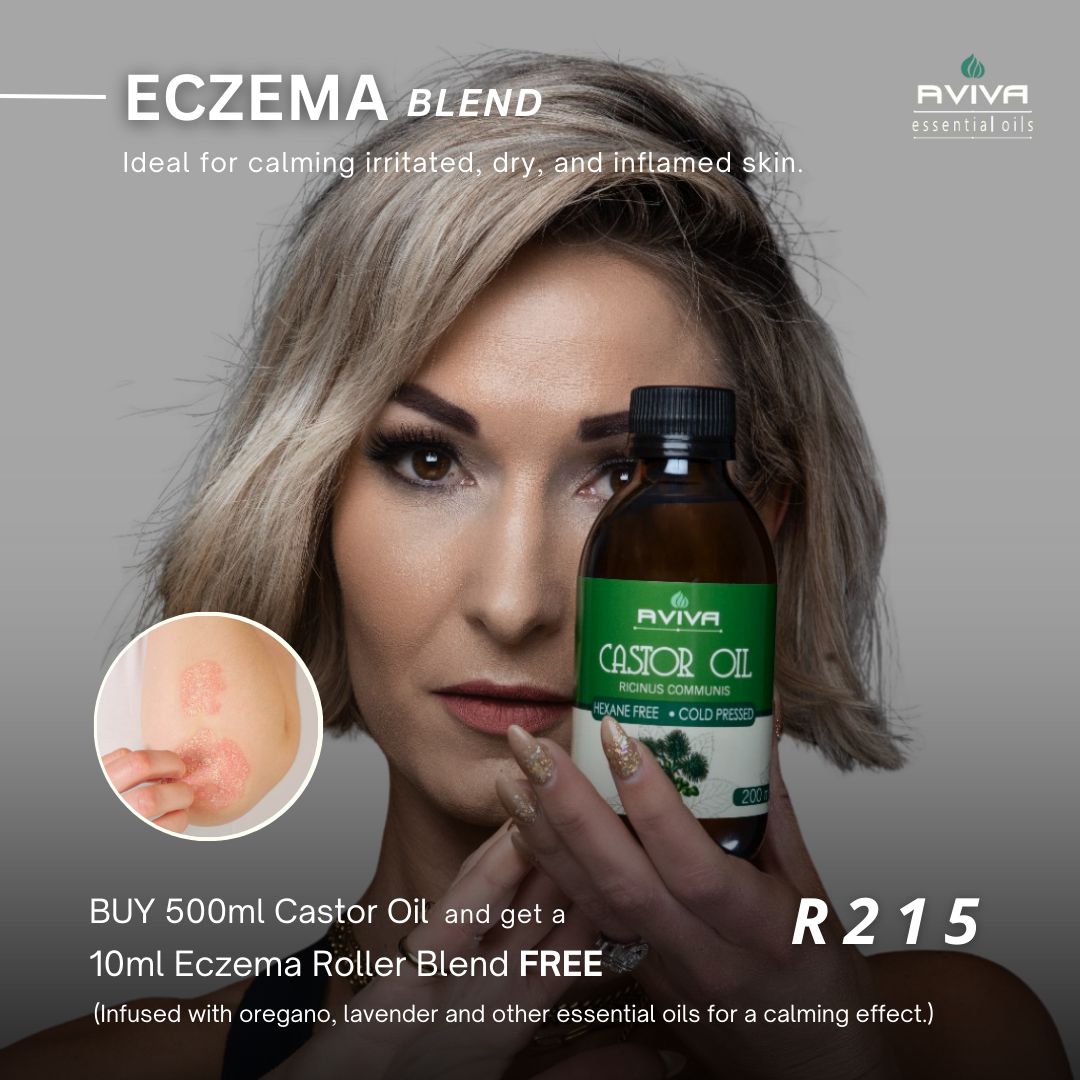 500ml Hexane Free Castor + 10ml Blend for ECZEMA