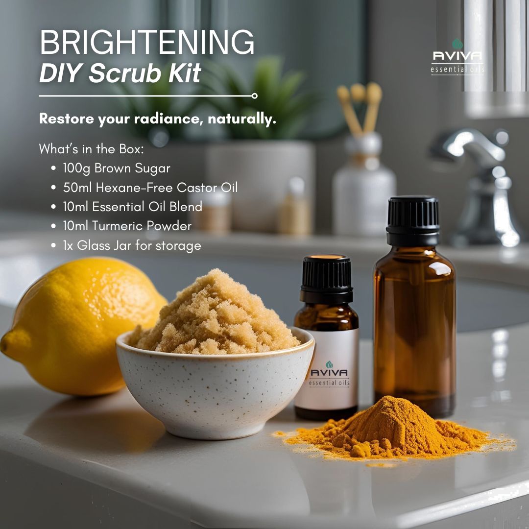 Brightening DIY Scrub Kit