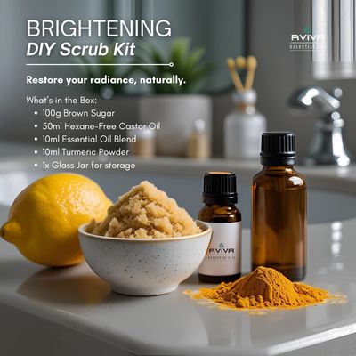 Brightening DIY Scrub Kit