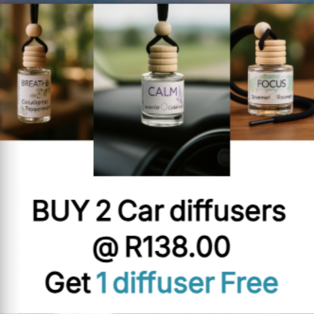 Buy 2 car diffusers get 1 FREE