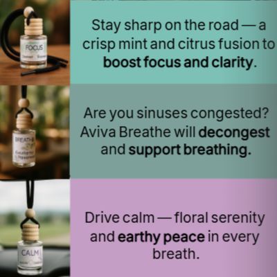 Essential Oil Car Diffusers