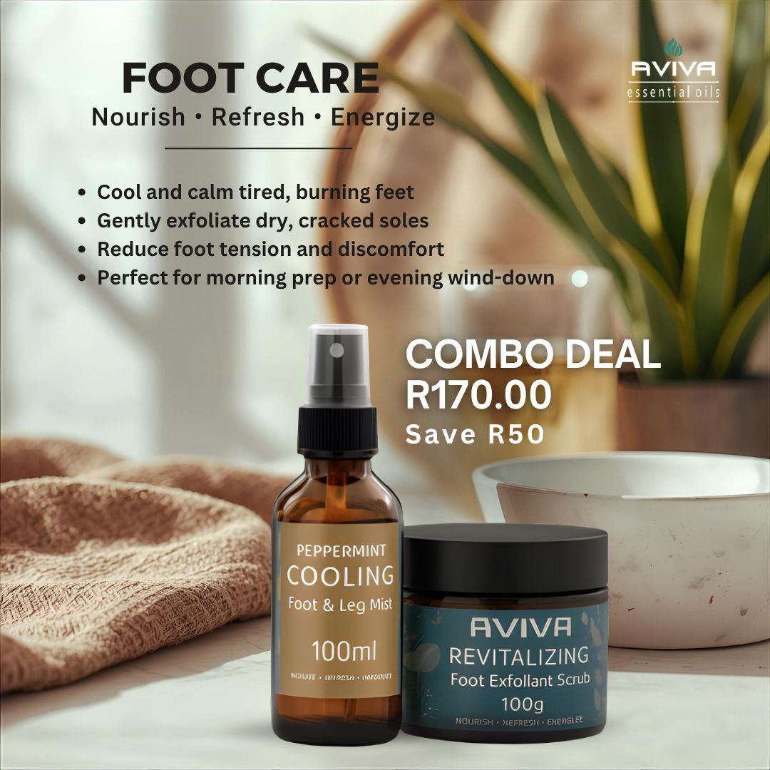 COMBO - Foot and leg mist + Foot Scrub