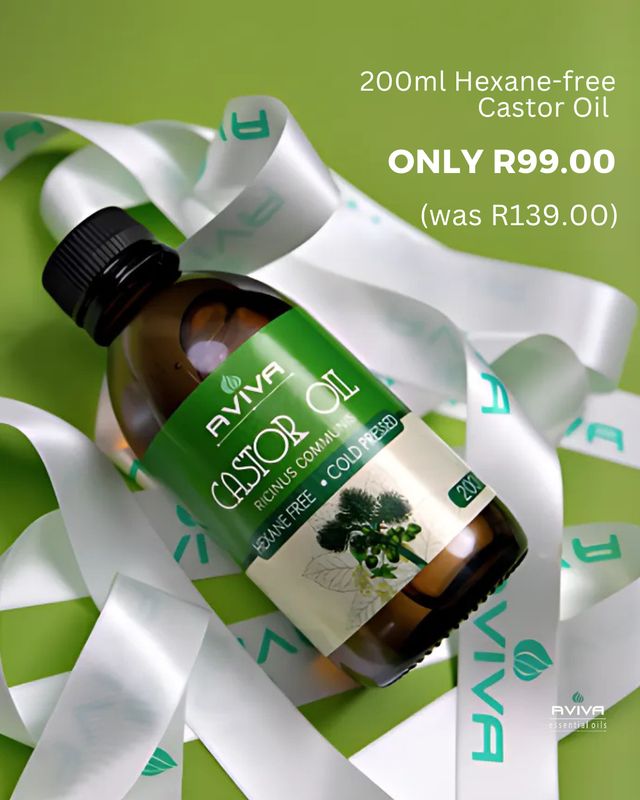 Castor Oil 200ml - Hexane Free | Cold Pressed