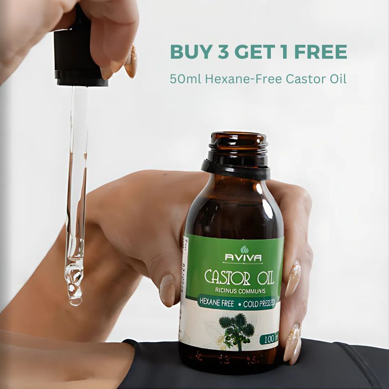 Castor Oil 50ml - BUY 3 get 1 FREE