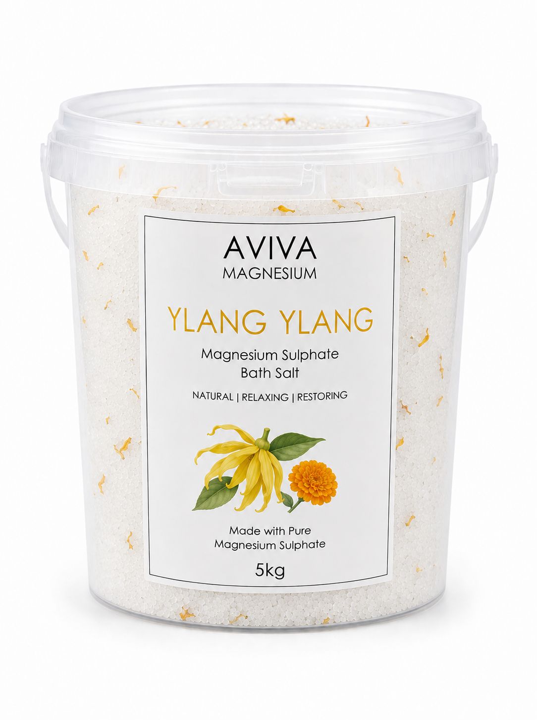 Magnesium Bath Salts 5kg - 20kg (Ylang-Ylang)