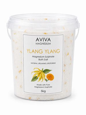 Magnesium Bath Salts 500g to 20kg (Ylang-Ylang)