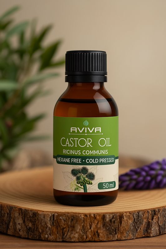 Castor Oil 50ml - Hexane Free | Cold Pressed