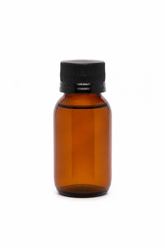 50ml Medical Round Amber Bottle
