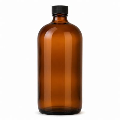 1L Medical Round Amber