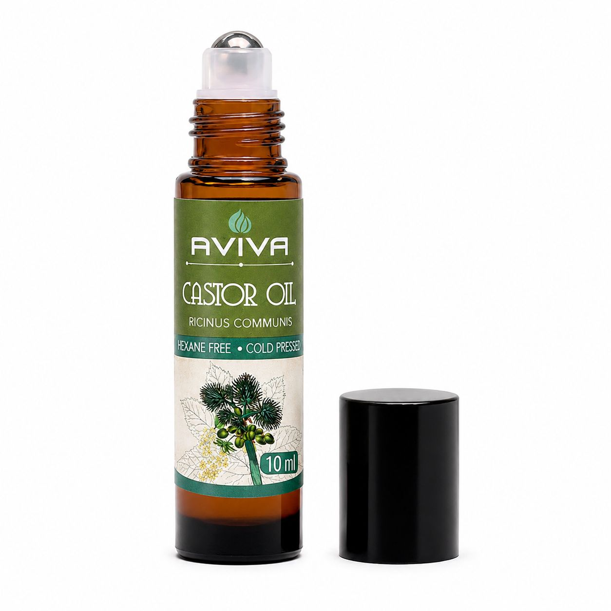 Castor Oil 10ml - Hexane Free | Cold Pressed