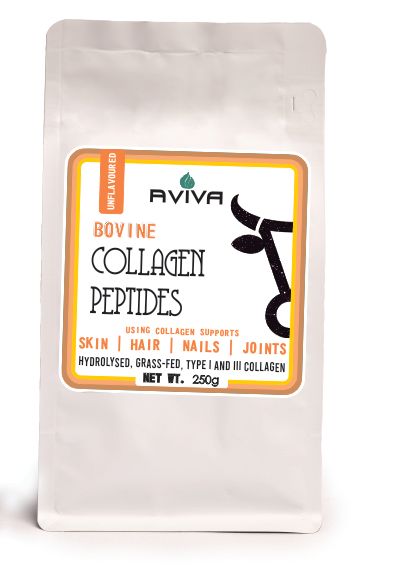 Aviva Bovine Collagen 500G | Free Orbis Sweetener