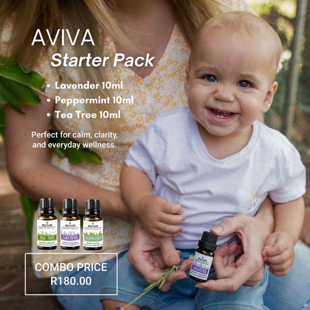 Aviva Starter Pack —Lavender, Peppermint, and Tea Tree