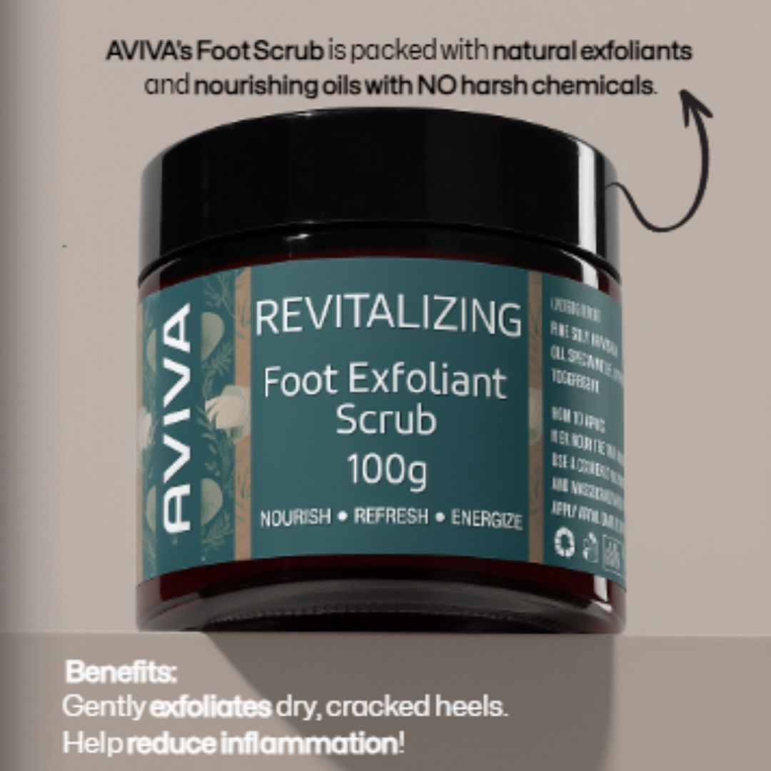 AVIVA Foot Exfoliant Scrub 100g