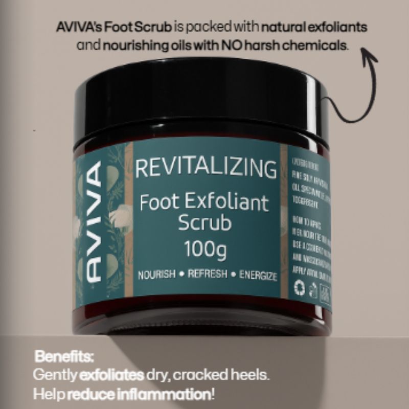 AVIVA Foot Exfoliant Scrub 100g