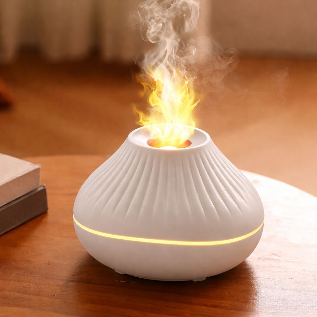 Diffuser - The Volcano 160ml | LED | Ultrasonic