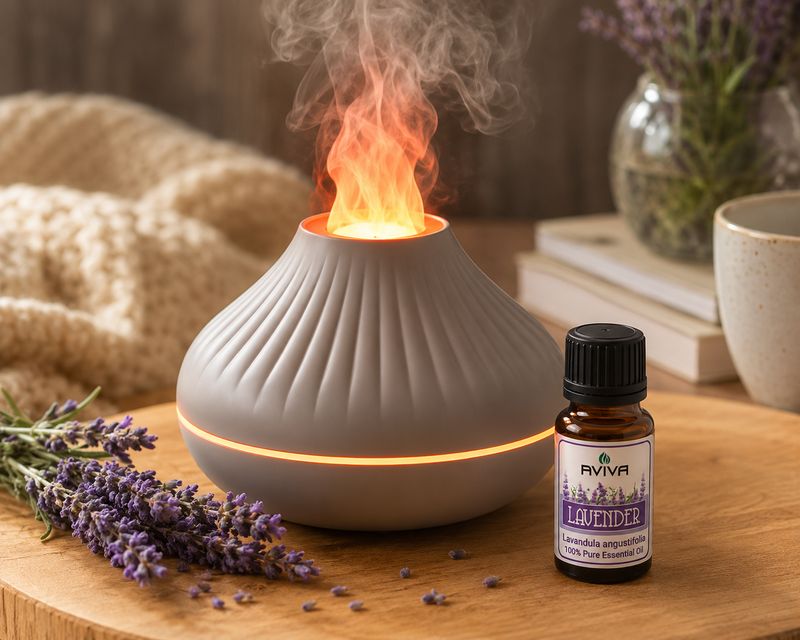 Diffuser - The Volcano 160ml | LED | Ultrasonic Diffuser - The Volcano 160ml | LED | Ultrasonic