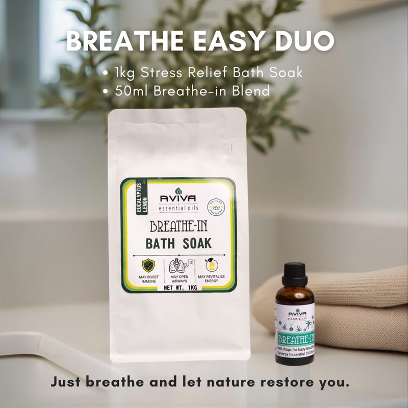 Breathe Easy Duo - FREE 10ml Eucalyptus