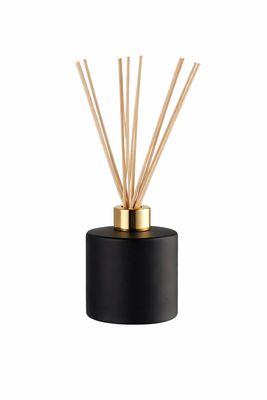 Black Diffuser 200ml with Gold Top (6 Diffuser Sticks Included)